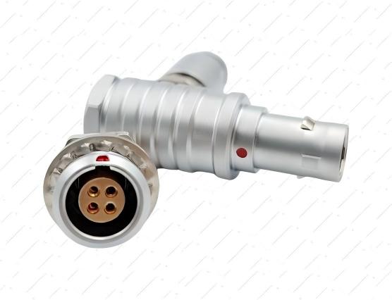 FHG0B4芯90度彎頭航空插頭